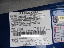 2008 FORD MUSTANG BLUE CPE 4.0L AT F18018